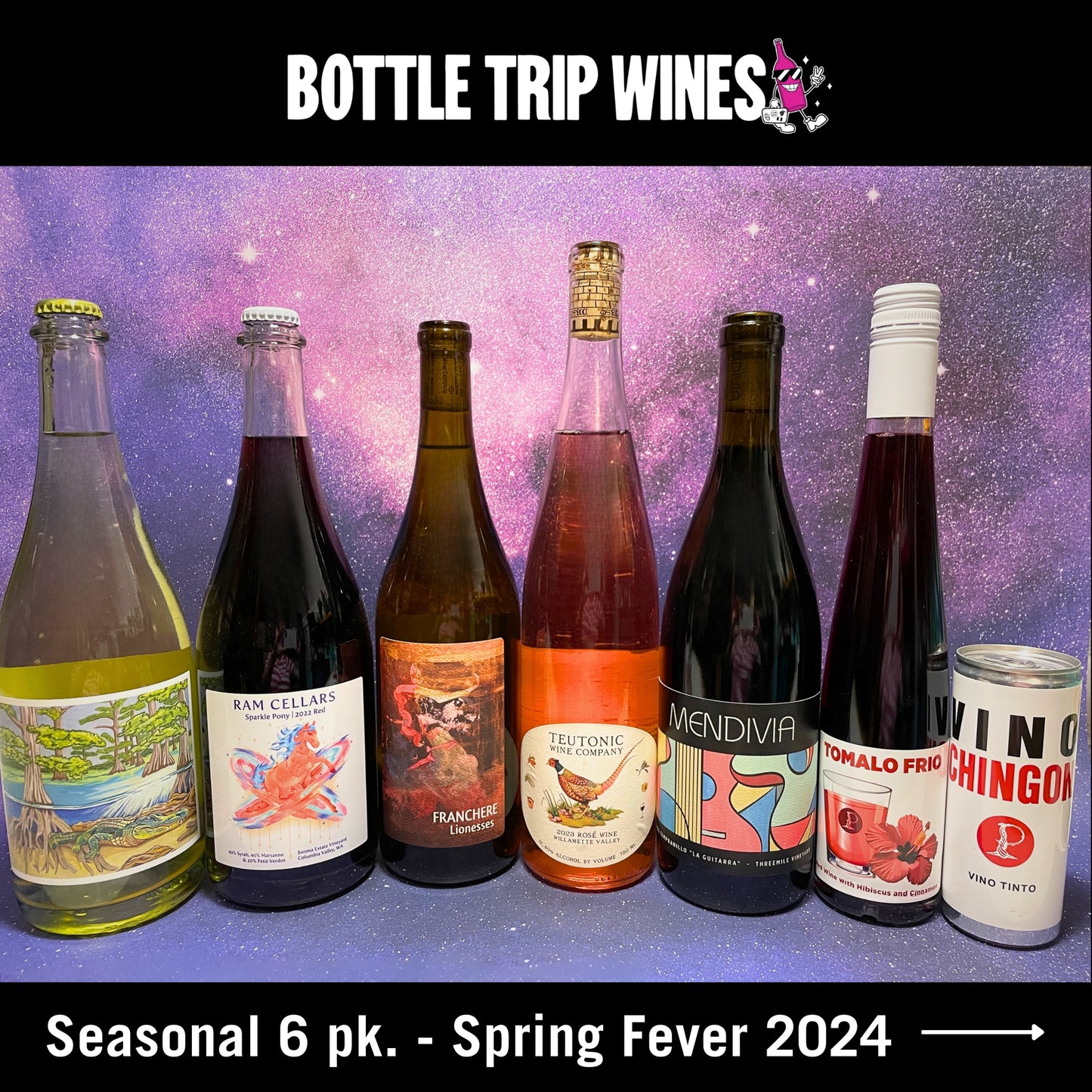 Seasonal 6-pack: “Spring Fever 2024” MYSTERY EDITION