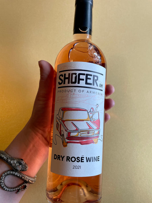 Shofer rosé 2021 (Armenian wine)